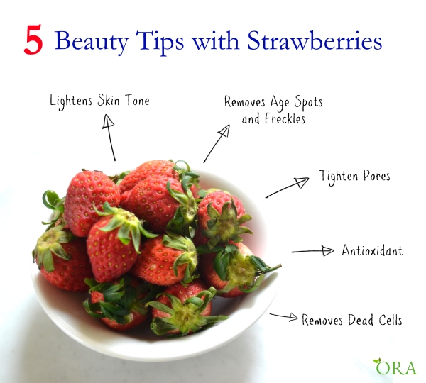 5 Beauty Tips with Strawberries